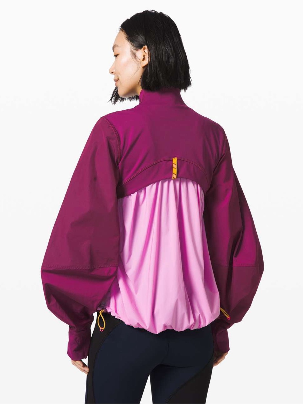 Lululemon x Roksanda Face Forward Define Jacket  6 Small Pink Balloon Statement